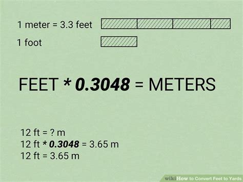 12 Ft Is How Many Yards