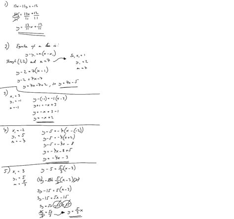 13x 11y 12 In Slope Intercept Form