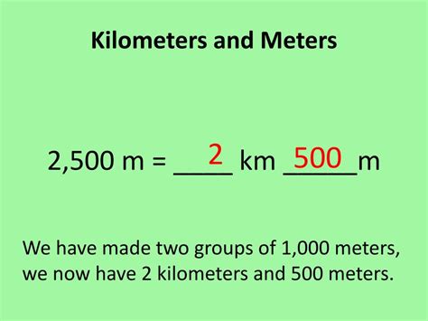 5 Km Equals How Many Meters