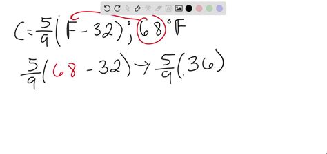 C 5 F 32 9 Solve For F