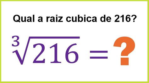 Cual Es La Raiz Cuadrada De 216