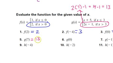 Evaluating A Piecewise Defined Function Calculator