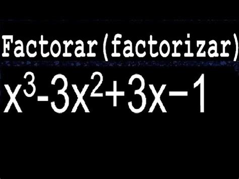 Factor X 3 X 2 X 1