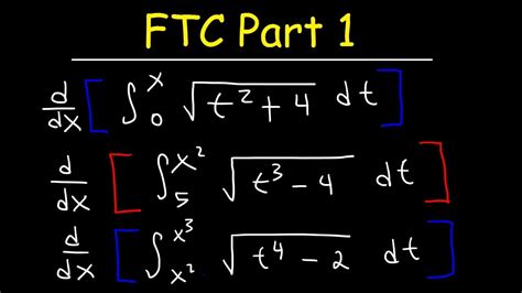 Fundamental Theorem Of Calculus Part 1 Calculator