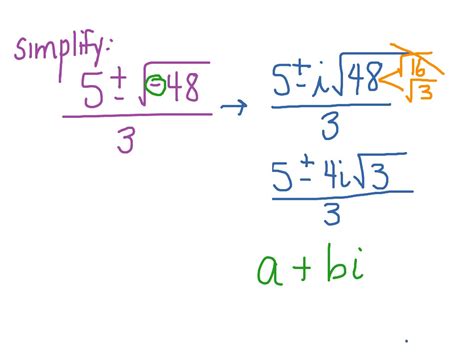 How To Simplify To A Bi Form