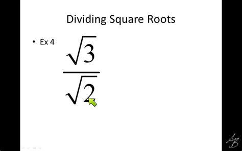 Root 3 Over 2 Divided By 1/2