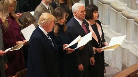 Trump Confronted By Bishop At Prayer Service