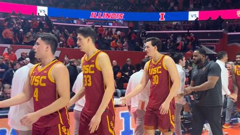 USC Upsets No. 13 Illinois At Home