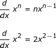 What Is Derivative Of X 2