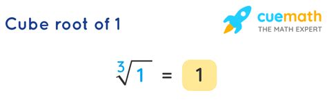 What Is The Cube Root Of 1