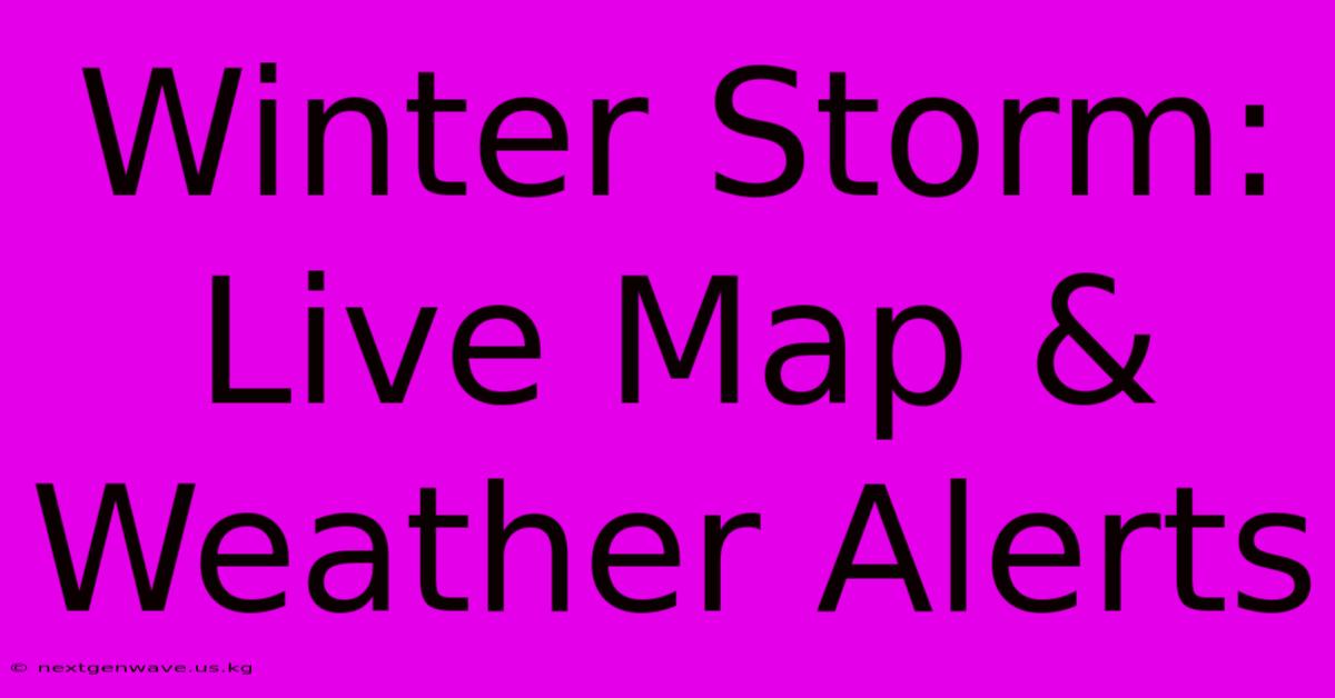 Winter Storm: Live Map & Weather Alerts